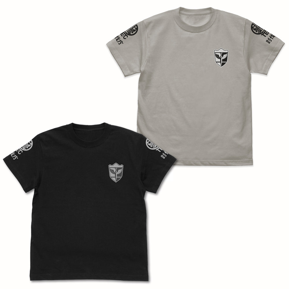 『怪獣8号』日本防衛隊 第1部隊 Tシャツ ライトグレー M