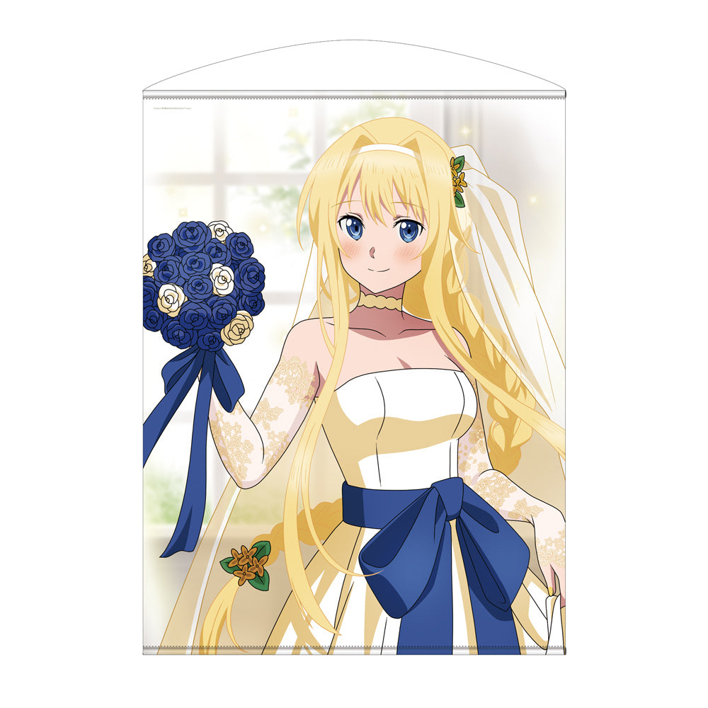 『ソードアート・オンライン』描き下ろし アリス 100cmタペストリー ウェディングドレスVer.