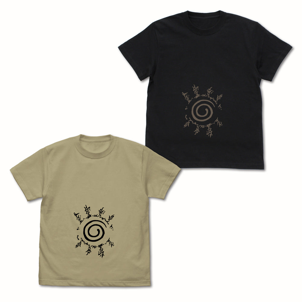 『NARUTO-ナルト- 疾風伝』八卦の封印式 Tシャツ Ver.2.0 ブラック L