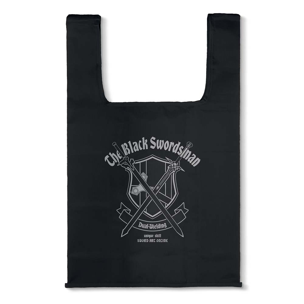 『ソードアート・オンライン』黒の剣士 キリト エコバッグ ブラック