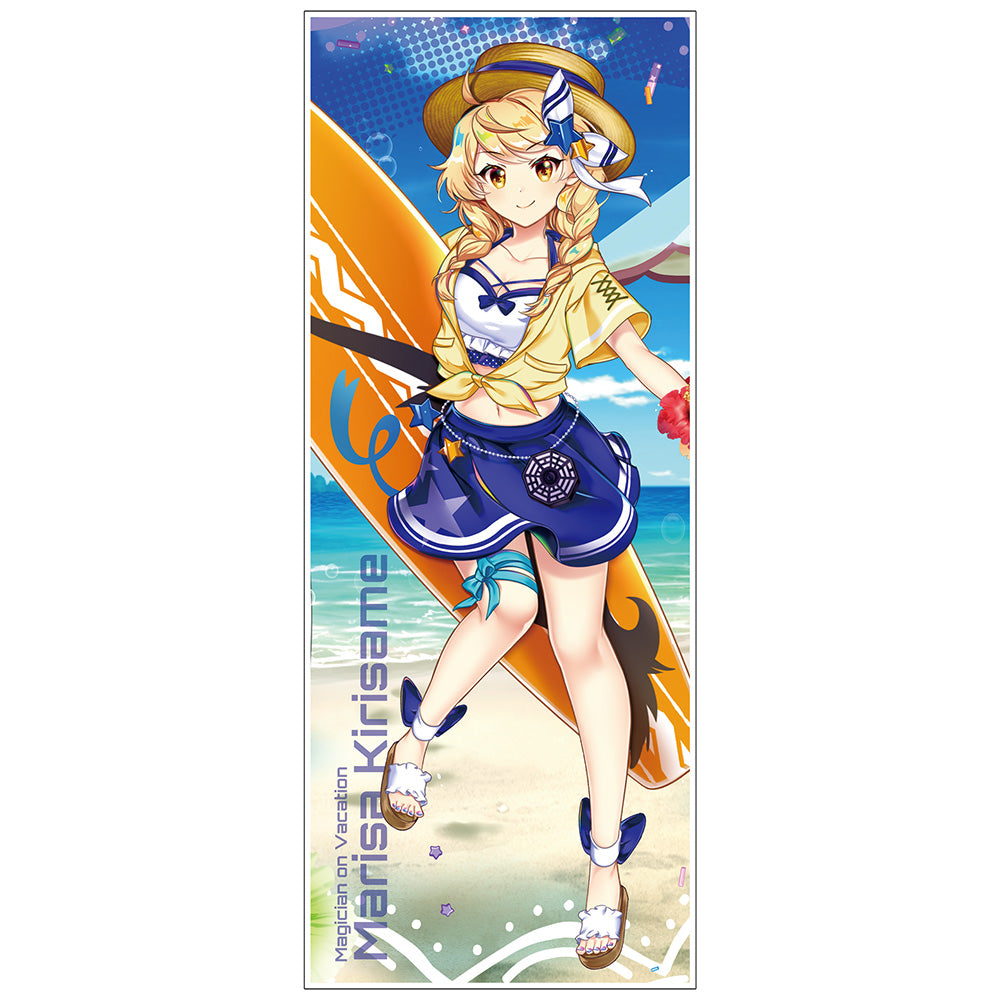 『東方LostWord』バカンスの魔法使い 霧雨魔理沙 ハイブリッドフェイスタオル