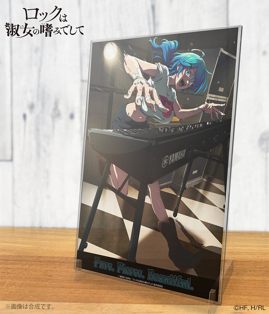 『ロックは淑女の嗜みでして』院瀬見ティナ アクリルアートスタンド