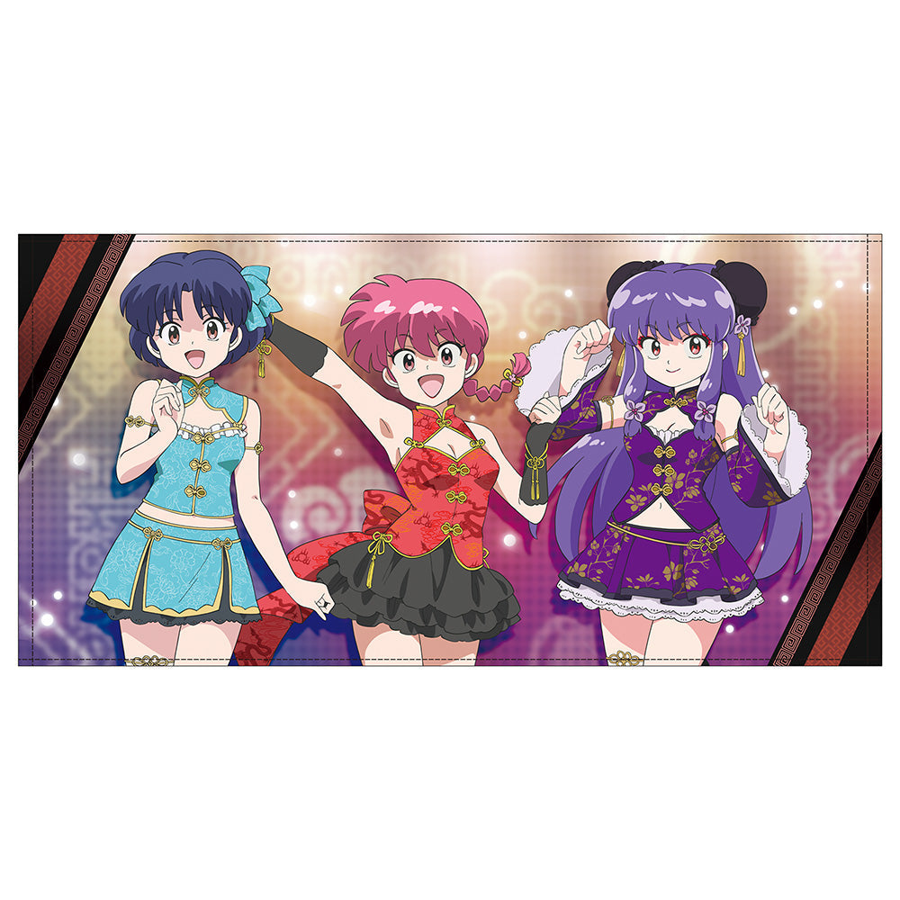 『らんま1/2』描き下ろし らんま・シャンプー・あかね 120cmビッグタオル チャイナ×アイドルVer.