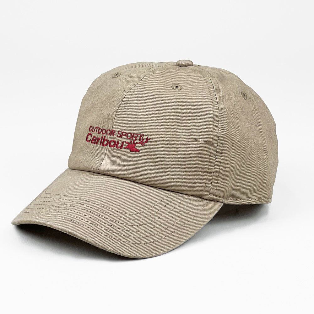 『ゆるキャン△ SEASON3』カリブー 刺繍ローキャップ カーキ