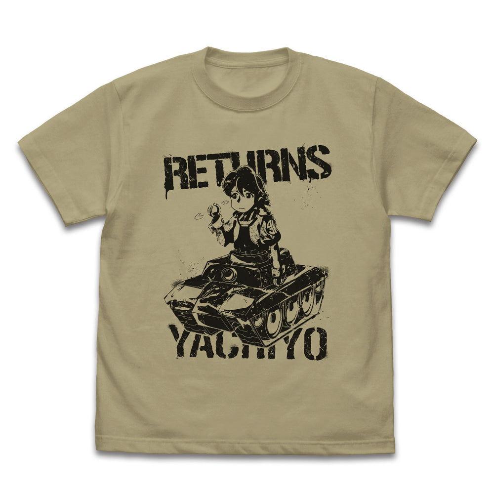 『アポカリプスホテル』帰還したヤチヨ Tシャツ サンドカーキ M