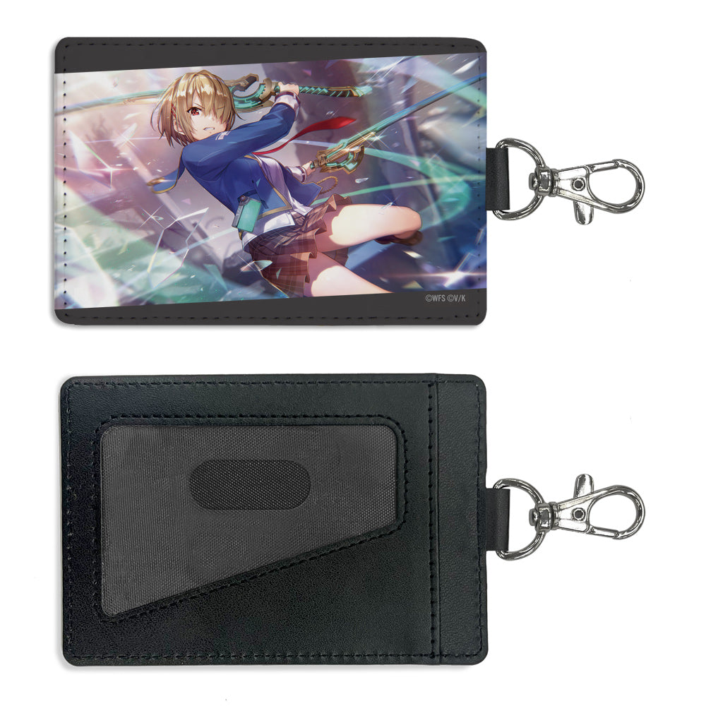 『ヘブンバーンズレッド』茅森月歌 閃光のサーキットバースト パスケース(ナスカン付き)