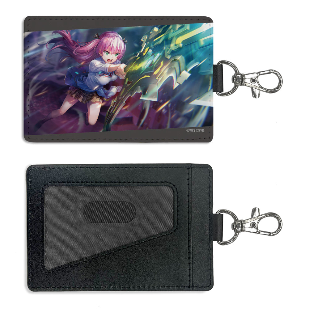 『ヘブンバーンズレッド』逢川めぐみ Ikki Burst Strike パスケース(ナスカン付き)