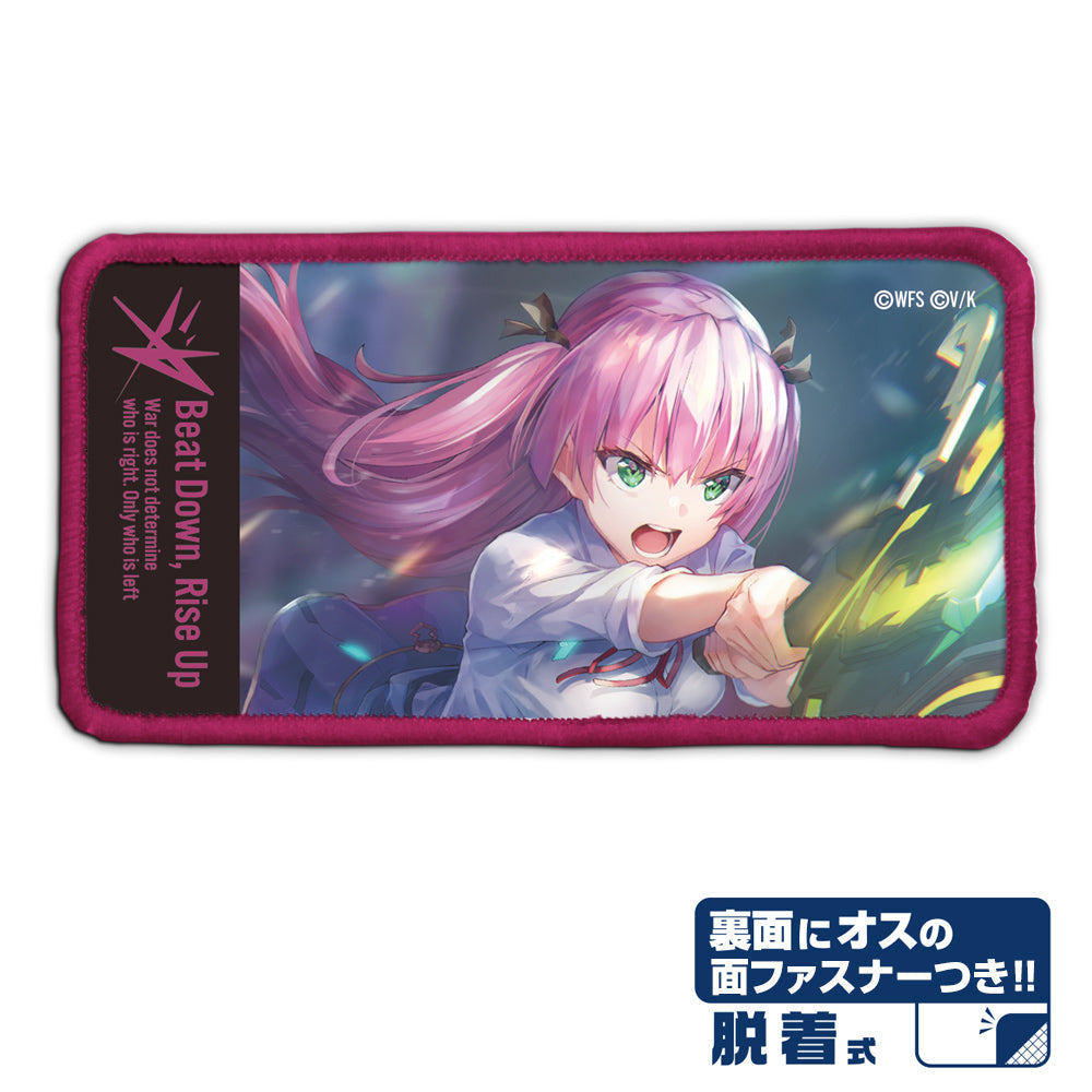 『ヘブンバーンズレッド』逢川めぐみ Ikki Burst Strike 脱着式フルカラーワッペン