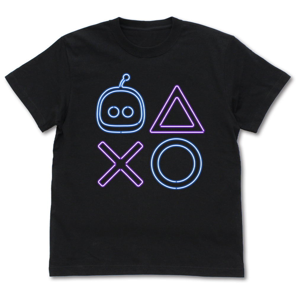 『ASTRO BOT』アストロ ネオンシェイプス Tシャツ ブラック L