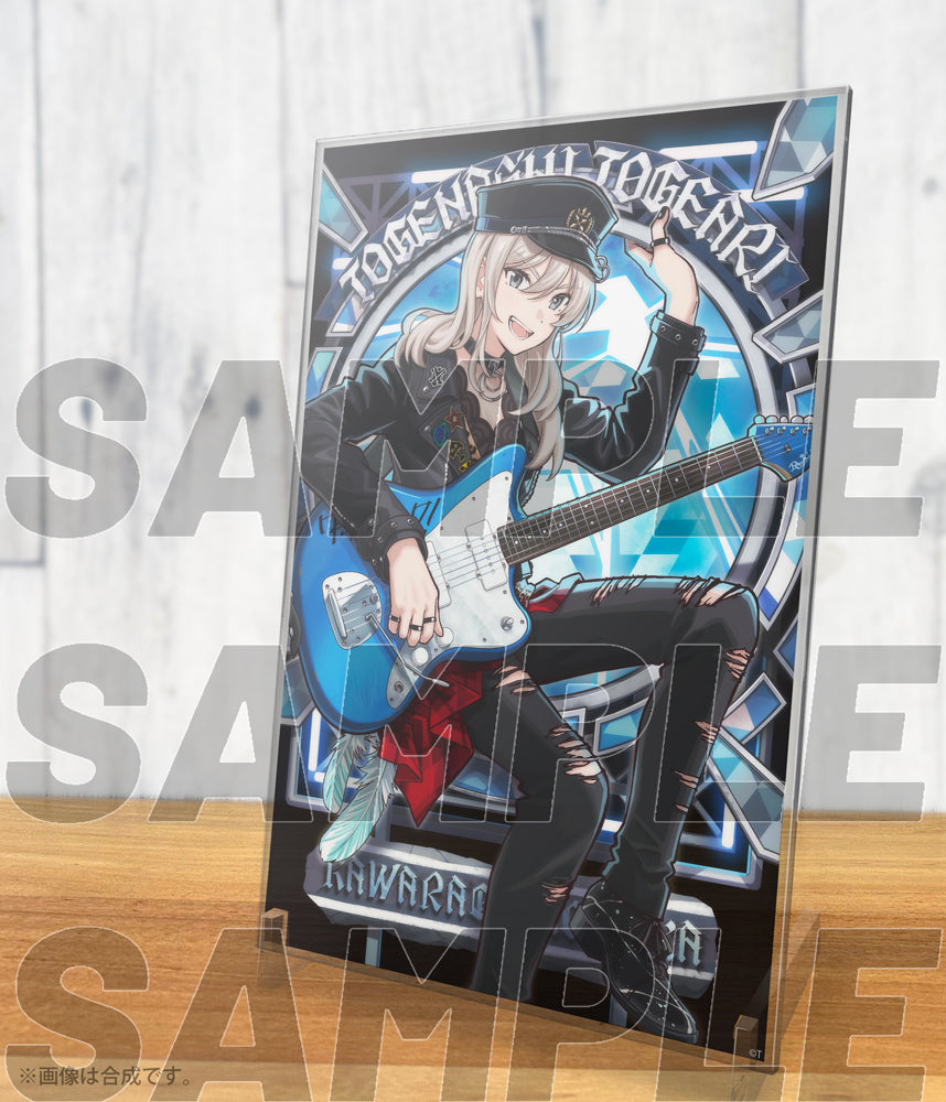 『ガールズバンドクライ』描き下ろし 河原木桃香 アクリルアートスタンド 爆ぜて咲くVer.