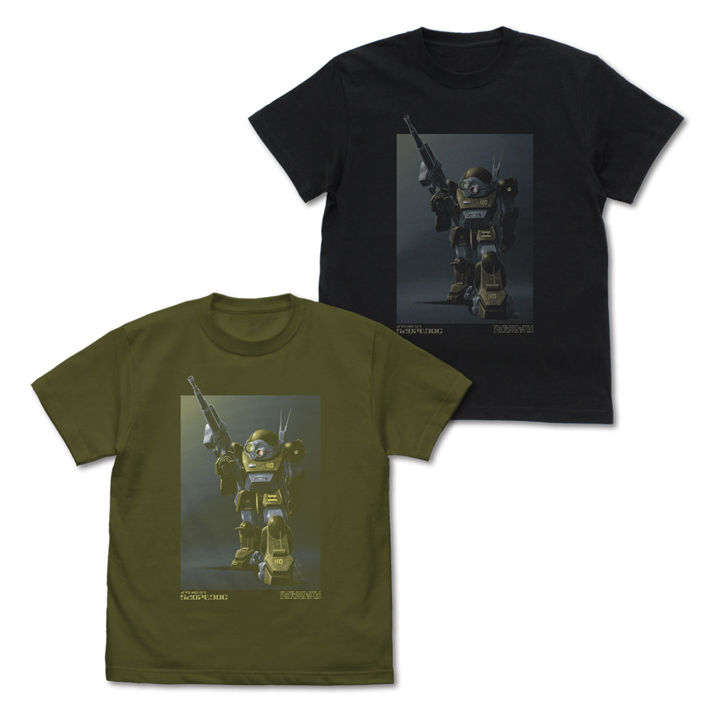 『装甲騎兵ボトムズ』ATM-09-ST スコープドッグ Tシャツ ブラック L