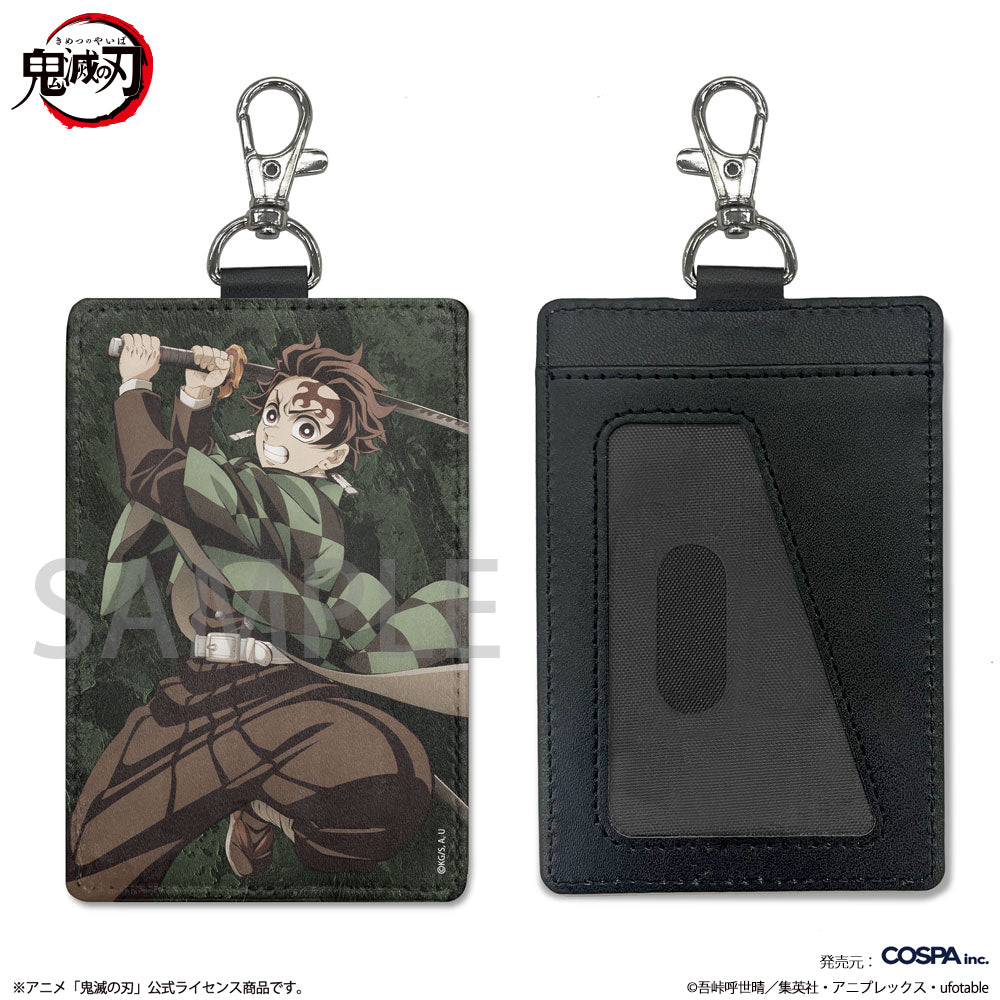 『鬼滅の刃』竈門炭治郎 パスケース(ナスカン付き)