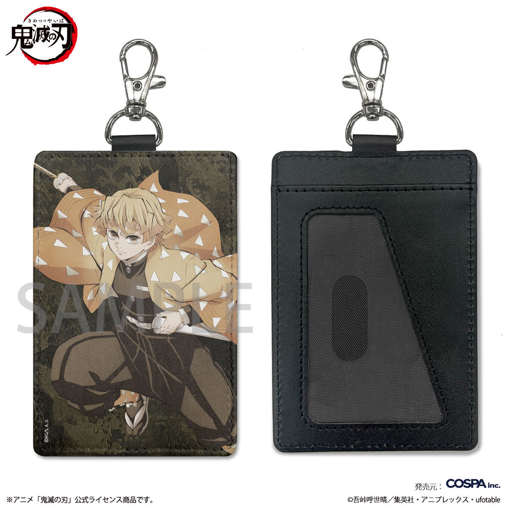 『鬼滅の刃』我妻善逸 パスケース(ナスカン付き)