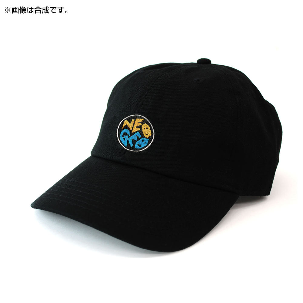 『NEOGEO』刺繍ローキャップ ブラック