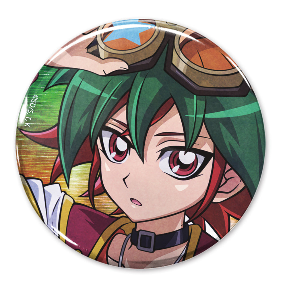 『遊☆戯☆王ARC-V』描き下ろし 榊遊矢 65mm缶バッジ オフモードの決闘者Ver.