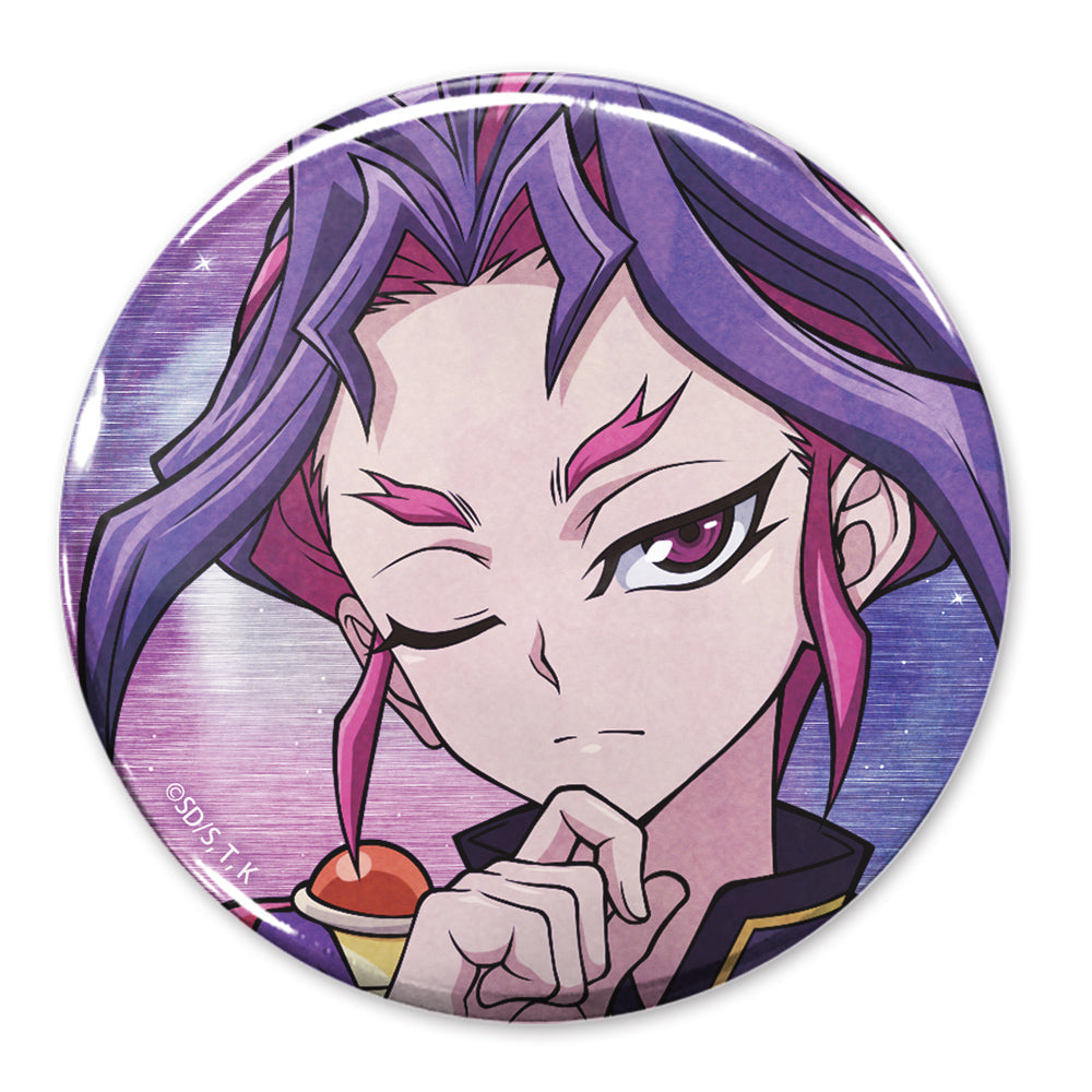 『遊☆戯☆王ARC-V』描き下ろし ユーリ 65mm缶バッジ オフモードの決闘者Ver.