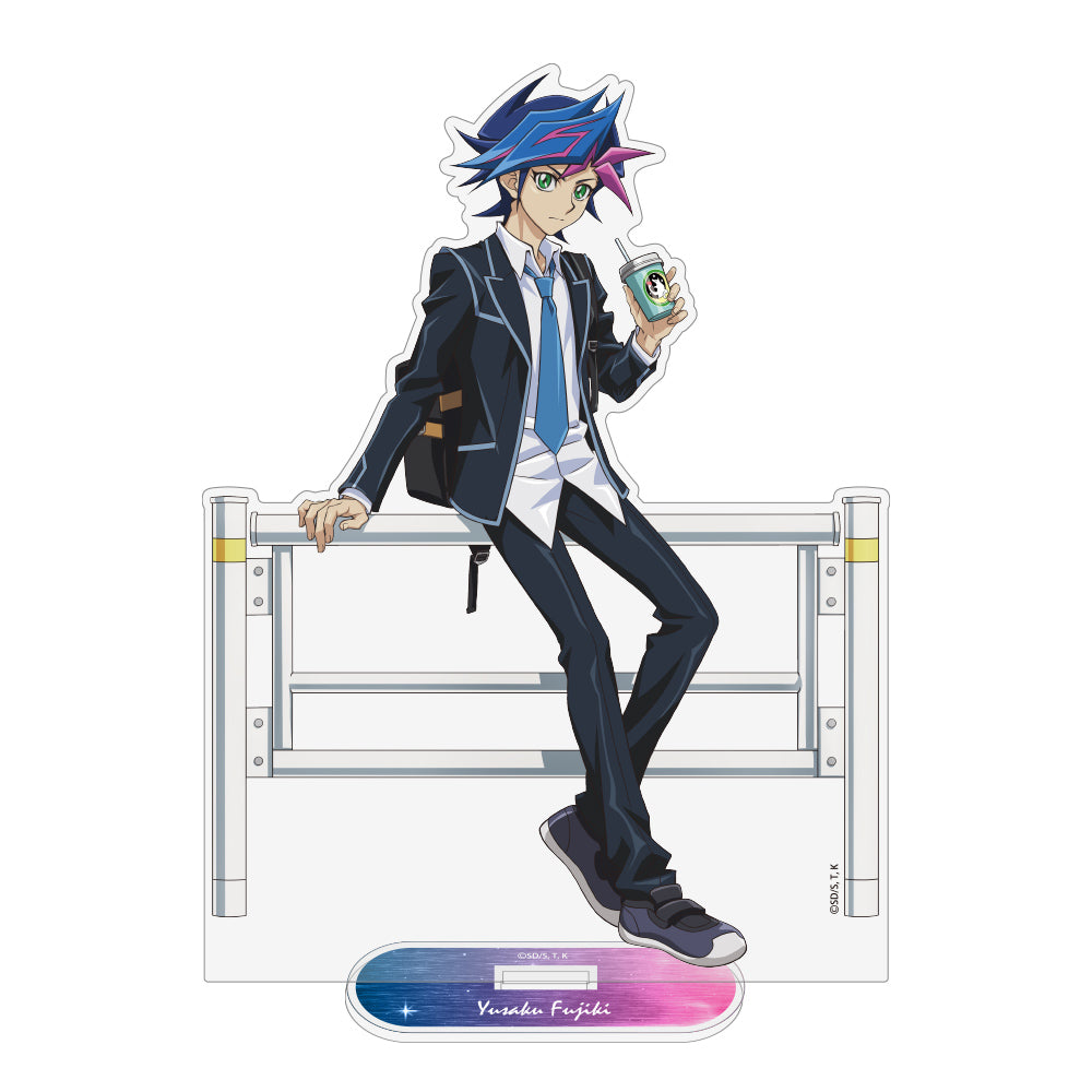 『遊☆戯☆王VRAINS』描き下ろし 藤木遊作 アクリルスタンド(大) オフモードの決闘者Ver.