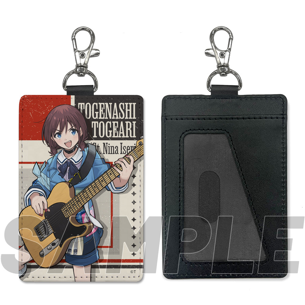 『ガールズバンドクライ』描き下ろし 井芹仁菜 パスケース(ナスカン付き) 運命の華Ver.