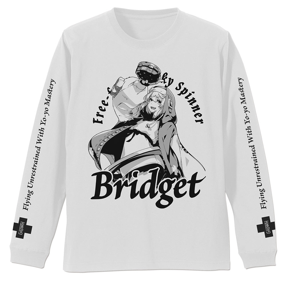 『GUILTY GEAR -STRIVE-』ブリジット 袖リブロングスリーブTシャツ ホワイト L