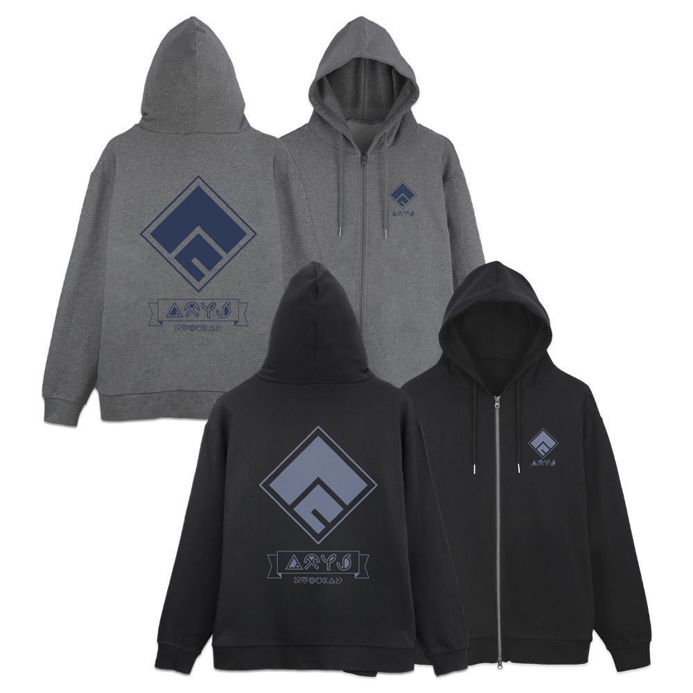 『この素晴らしい世界に祝福を!』アクシズ教 ジップパーカー Ver.3.0 ブラック L