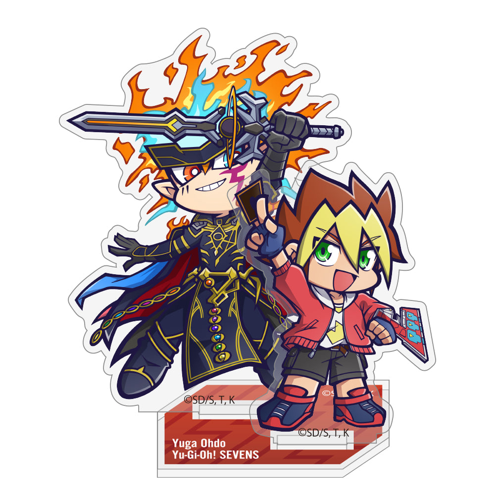 『遊☆戯☆王SEVENS』王道遊我&マスター・オブ・セブンスロード アクリルスタンド