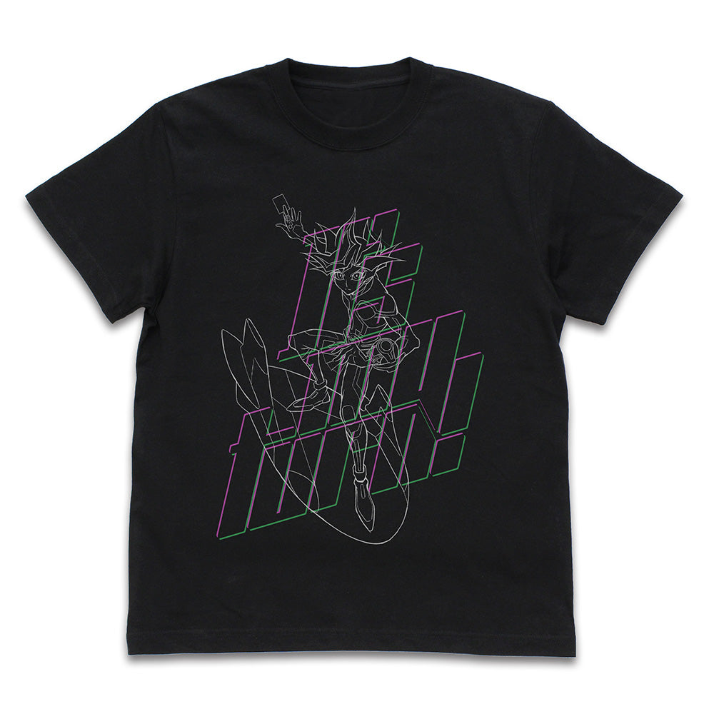 『遊☆戯☆王VRAINS』Playmaker 「俺のターン!」 Tシャツ ブラック S