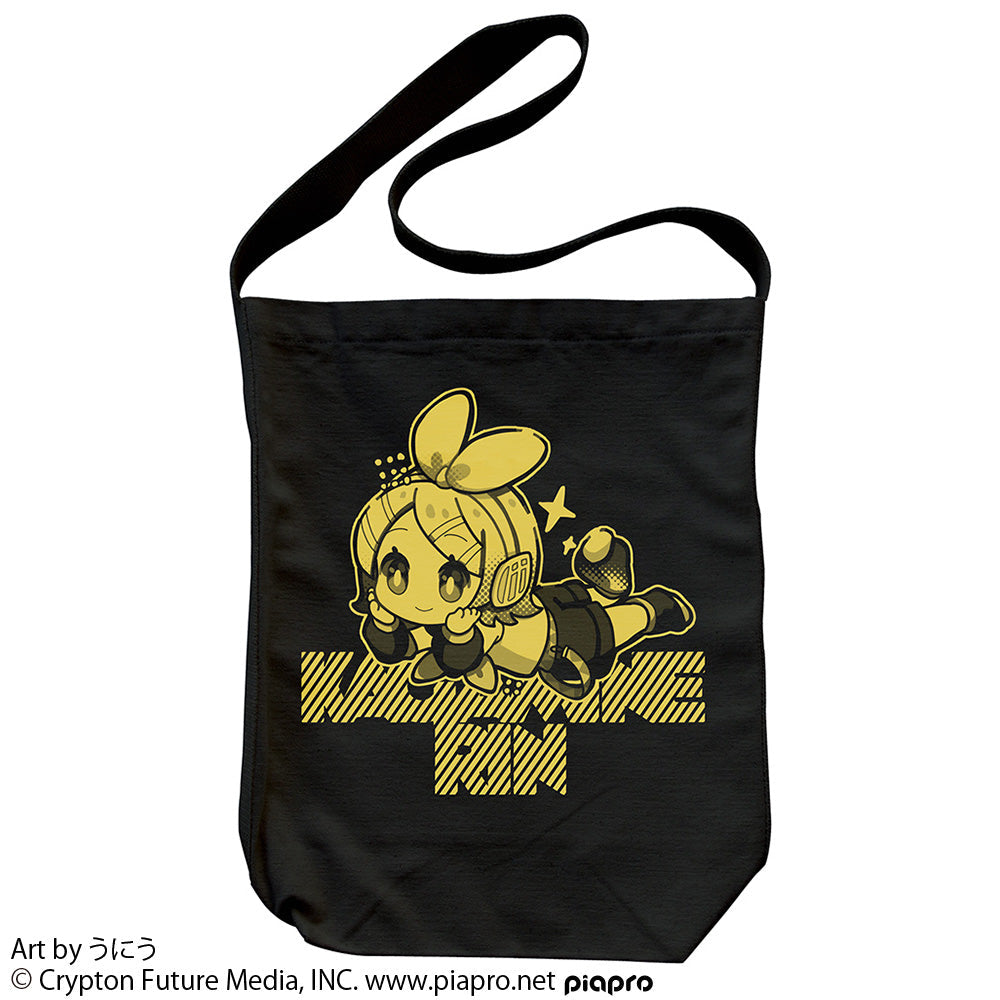 『鏡音リン』ショルダートート うにうVer. ブラック