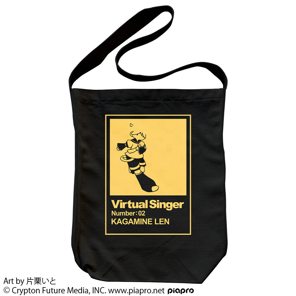 『鏡音レン』ショルダートート 片栗いとVer. ブラック