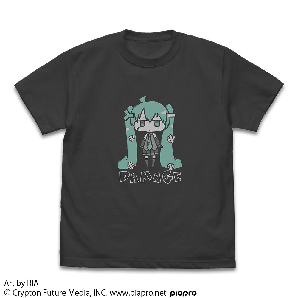 『初音ミク』Tシャツ RIA Ver. スミ XL