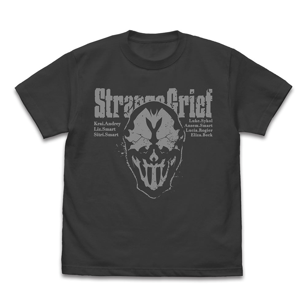 『嘆きの亡霊は引退したい』ストレンジ・グリーフ オールプリントTシャツ スミ M