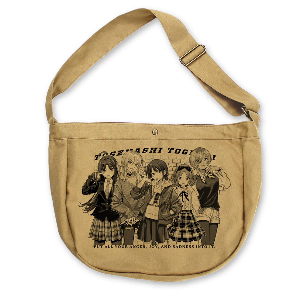 『ガールズバンドクライ』トゲナシトゲアリ メンバー ニュースペーパーバッグ サンドカーキ