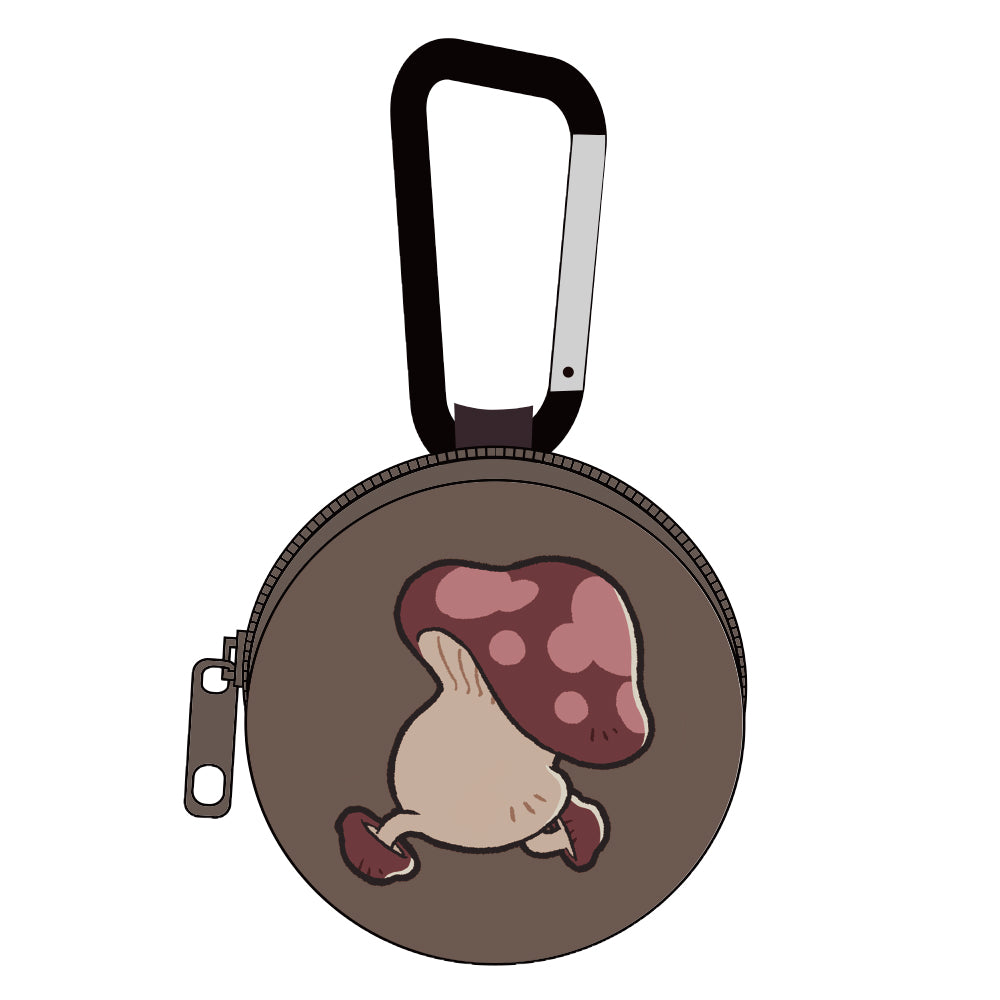 『ダンジョン飯』歩き茸 カラビナ付きミニポーチ