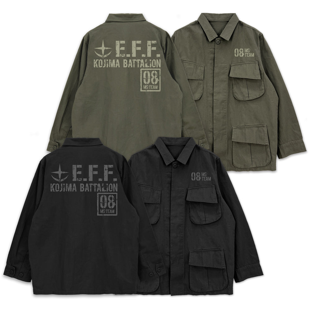 『機動戦士ガンダム 第08MS小隊』第08MS小隊 ファティーグジャケット ブラック L