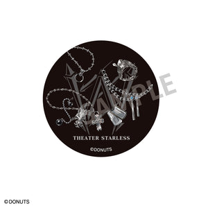 『ブラックスター -Theater Starless-』缶バッジ TeamW チームモチーフ