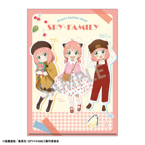 『SPY×FAMILY』A4シングルクリアファイ ピンク ファッションショー