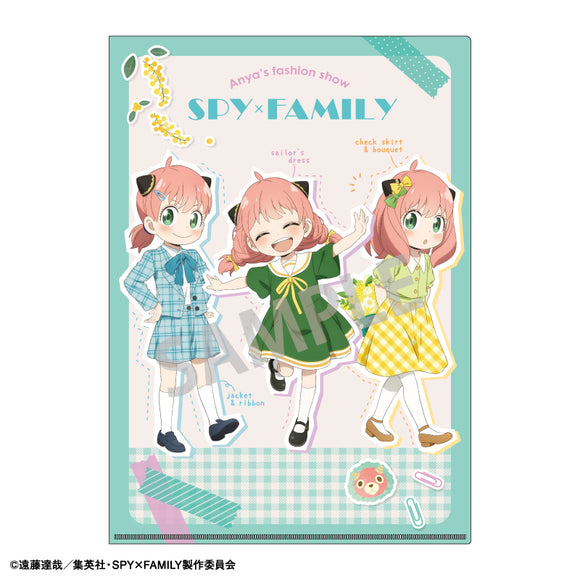 『SPY×FAMILY』A4シングルクリアファイ ミント ファッションショー