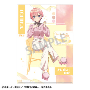 『五等分の花嫁』A4シングルクリアファイル 中野一花 メイクアップ