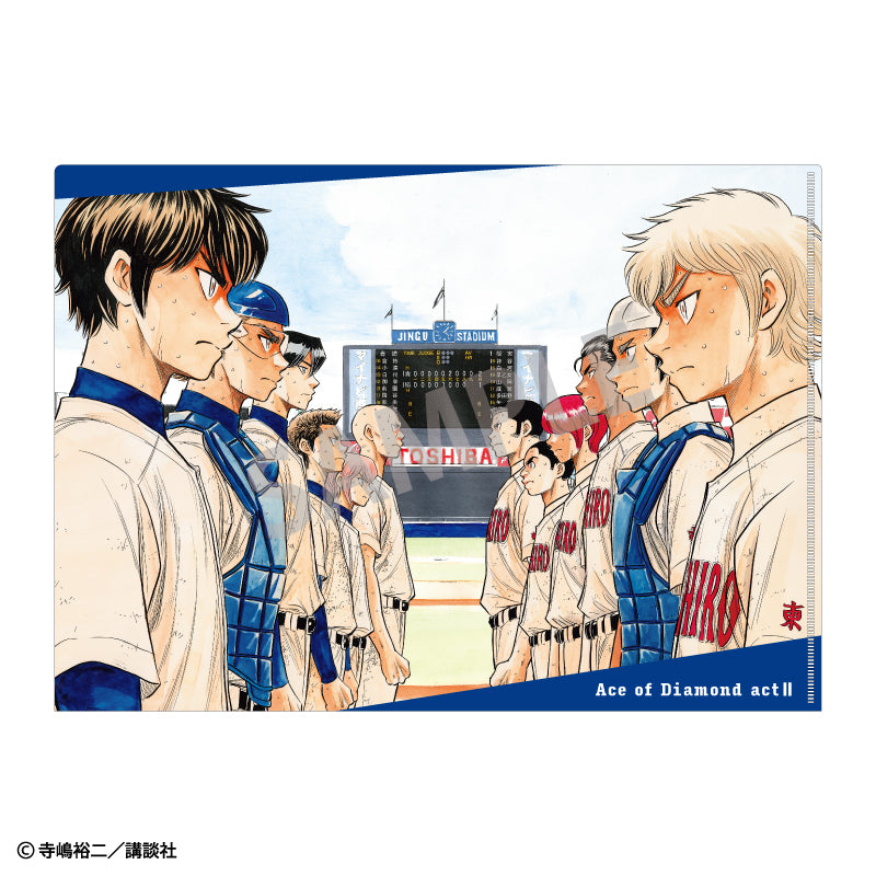 ダイヤのA クリアファイル ダイヤのAactII』A4シングルクリアファイル_A – Anime Store JP