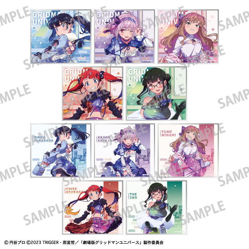 『グリッドマンユニバース』トレーディングミニ色紙/星空デート【BOX】