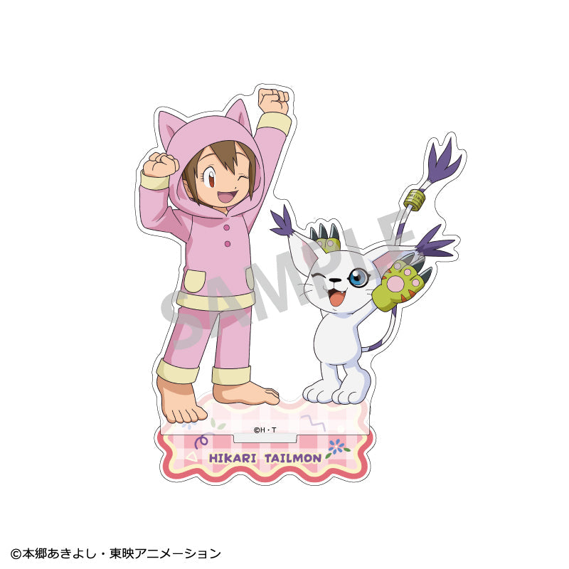 デジモンアドベンチャー デジモン 八神ヒカリ スクエア バッジ 応援缶バッジ 予約商品9月下旬発送】デジモンアドベンチャー ロングスクエア缶