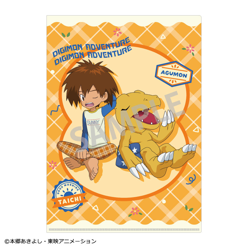 デジモンアドベンチャー　ポスターファイル　A4ポスター4枚入り デジモンアドベンチャー - 描き下ろし 八神太一&アグモン 25th