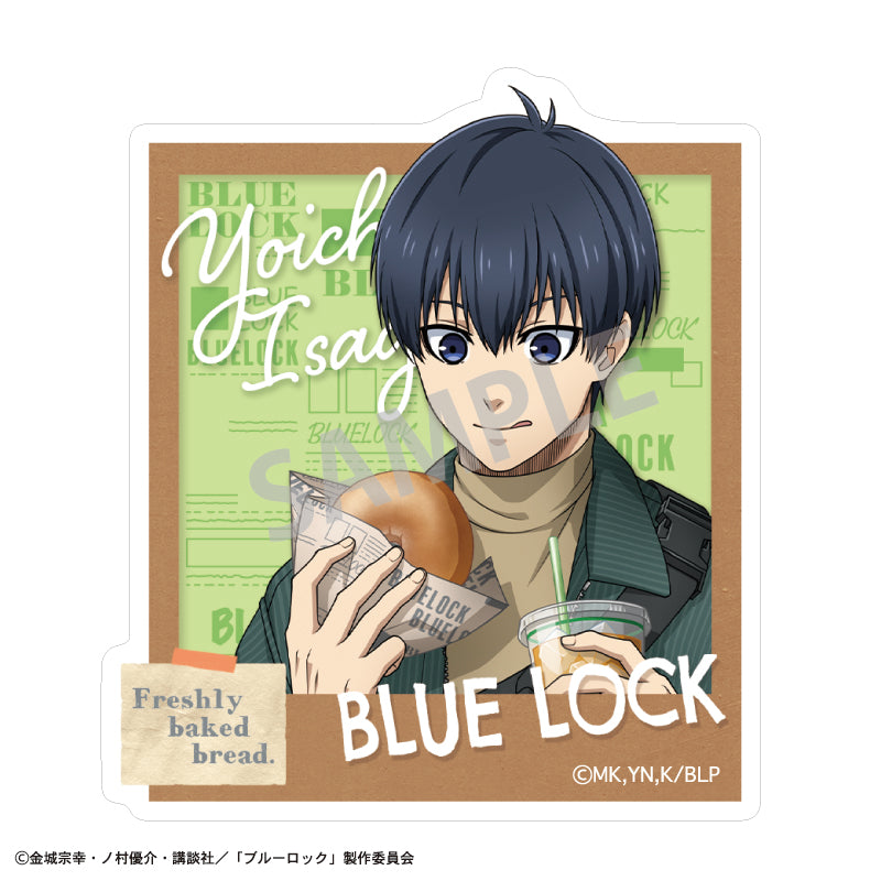 『ブルーロック』アクリルクリップ 潔 世一/焼きたてパンとテイクアウトドリンク