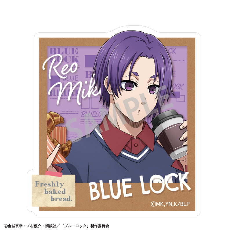 『ブルーロック』アクリルクリップ 御影 玲王/焼きたてパンとテイクアウトドリンク