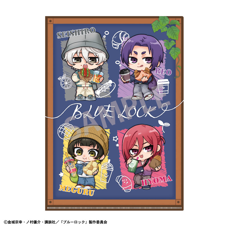 『ブルーロック』A4シングルクリアファイル B/焼きたてパンとテイクアウトドリンク 描き起こし