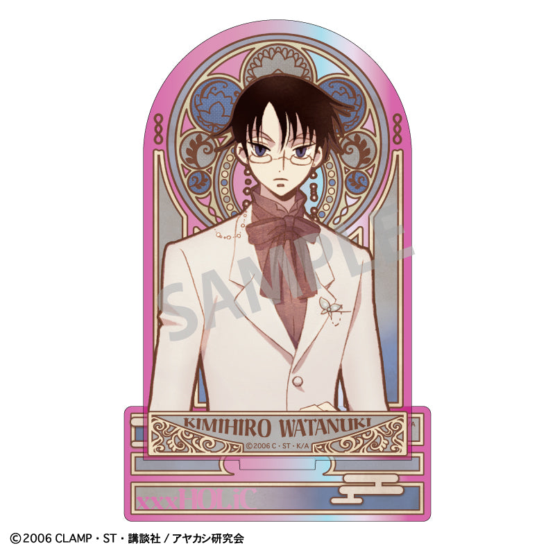 CLAMP in CARDLAND 四月一日君尋　×××HOLIC 5枚セット xxxHOLiC』オーロラアクリルスタンド 四月一日 君尋 B/カミアニTOUCH