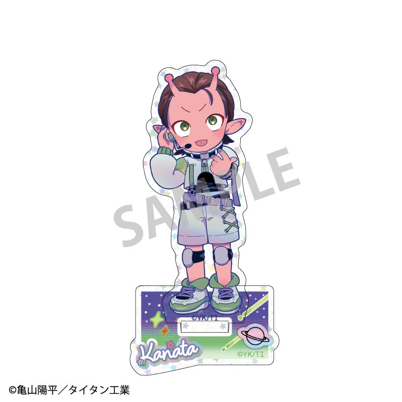 銀河特急 ミルキー☆サブウェイ』ホログラムミニアクリルスタンド