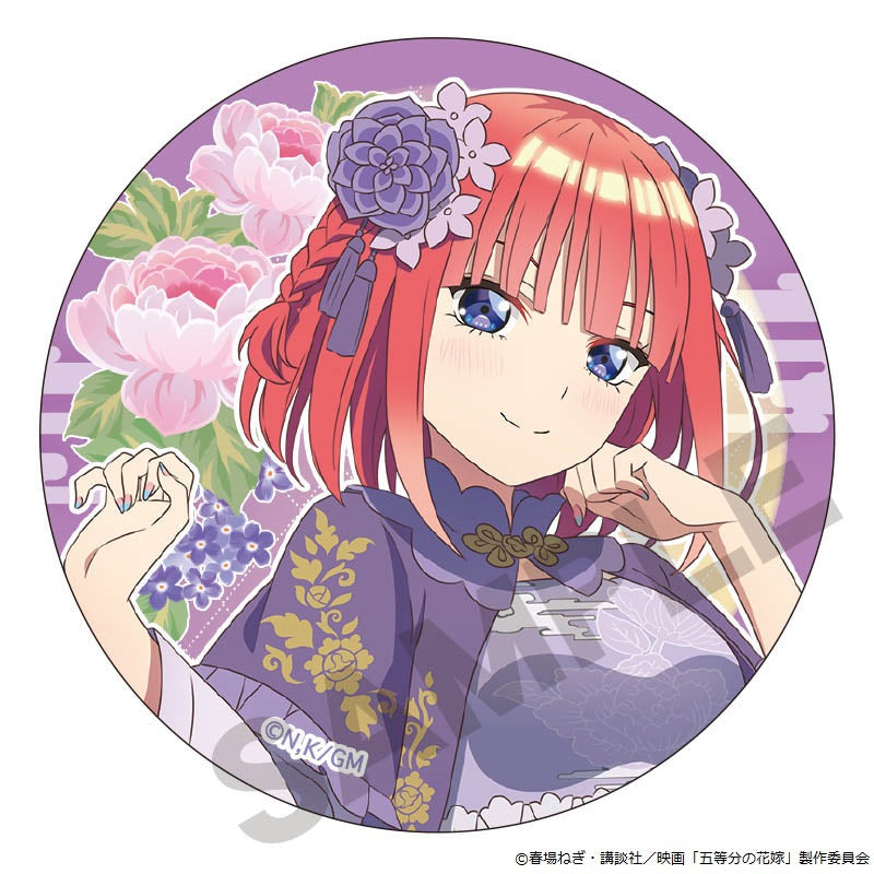 五等分の花嫁　中野二乃　中華ロリータ　缶バッジ 五等分の花嫁∽』缶バッジセット 中華ロリータVer. 中野二乃