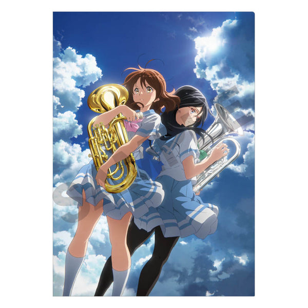 [非売品]響け!ユーフォニアム　東宇治高校50周年記念クリアファイル 5枚セット 非売品]響け!ユーフォニアム東宇治高校50周年記念クリアファイル