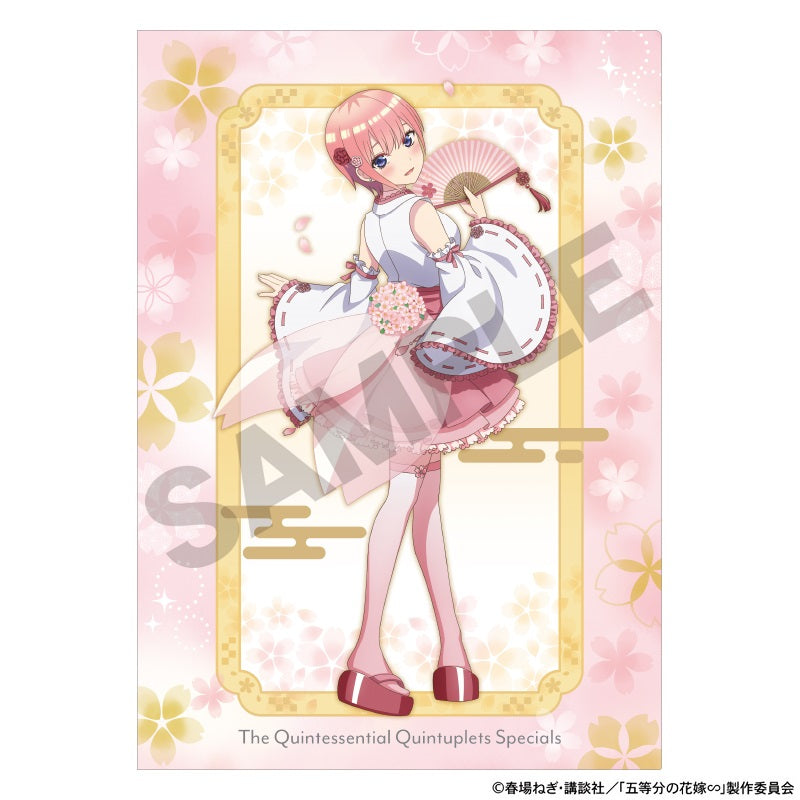 五等分の花嫁』シングルクリアファイル 中野一花 桜巫女 – Anime