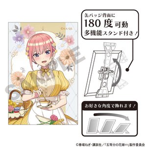 『五等分の花嫁』アート缶バッジ 中野一花 ピクニック